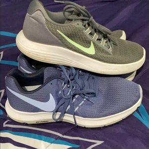 2 pairs Women’s Nike Tennis Shoes